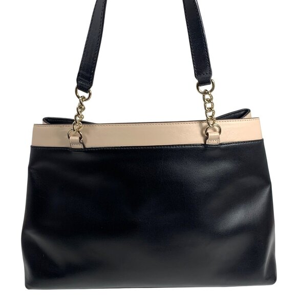KATE SPADE New York Baldwin Street Maryanne Shoulder Bag Tote Black/Almond Leath - Picture 3 of 11